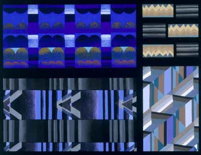 「ルレ」、パブから。 1930（ステンシルを印刷） 作： Edouard Benedictus
